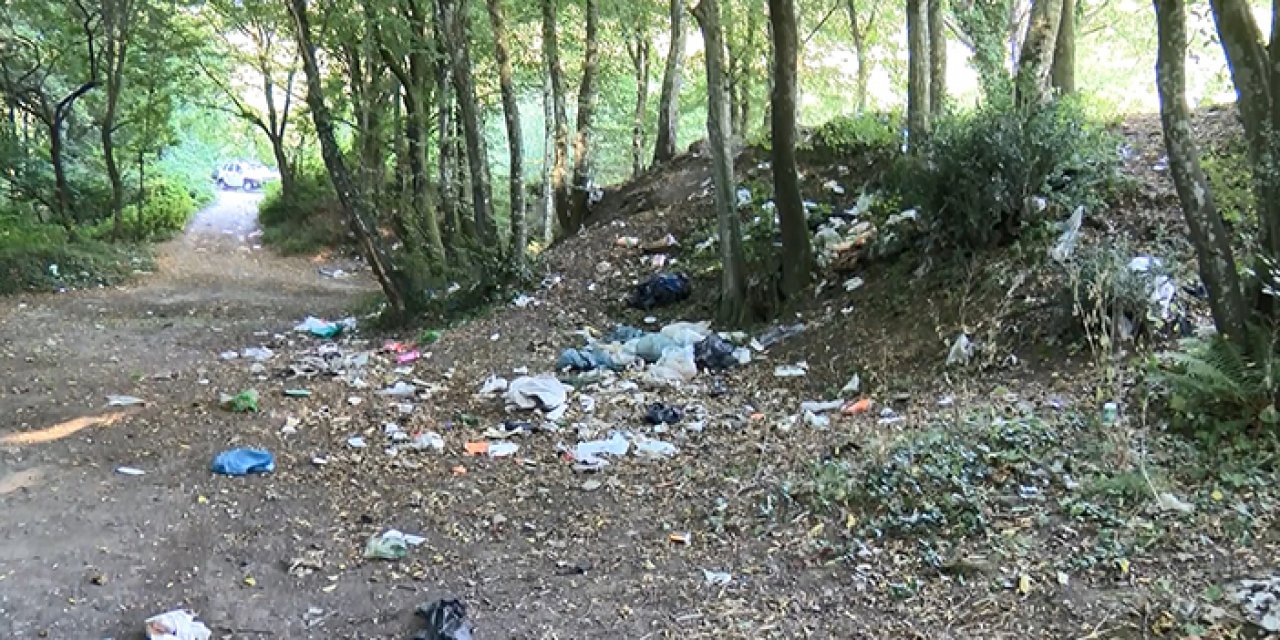 Belgrad Ormanı’ndan 3 günde 18 ton çöp çıktı