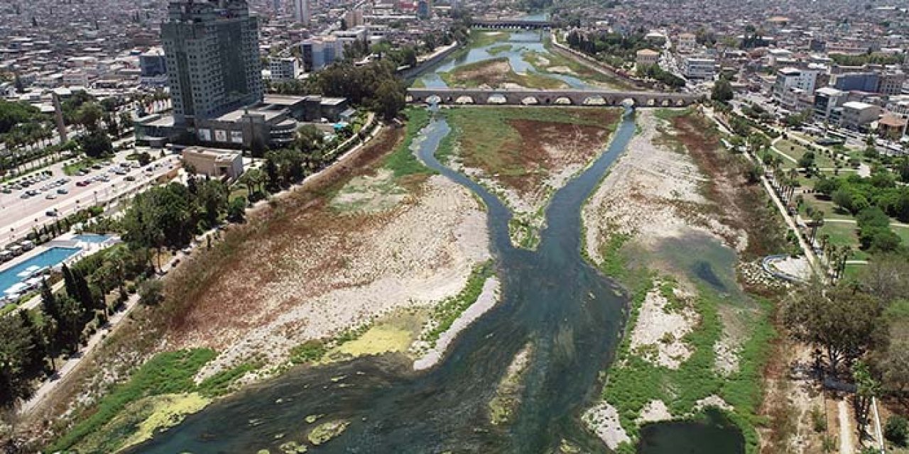 Seyhan Nehri bataklığa döndü!