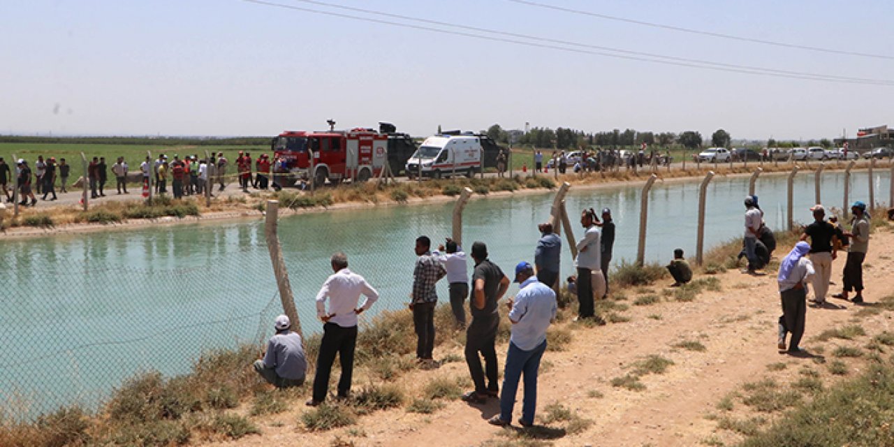 Otomobil sulama kanalına uçtu: 5 kişi kurtarıldı, 1 çocuk kayıp