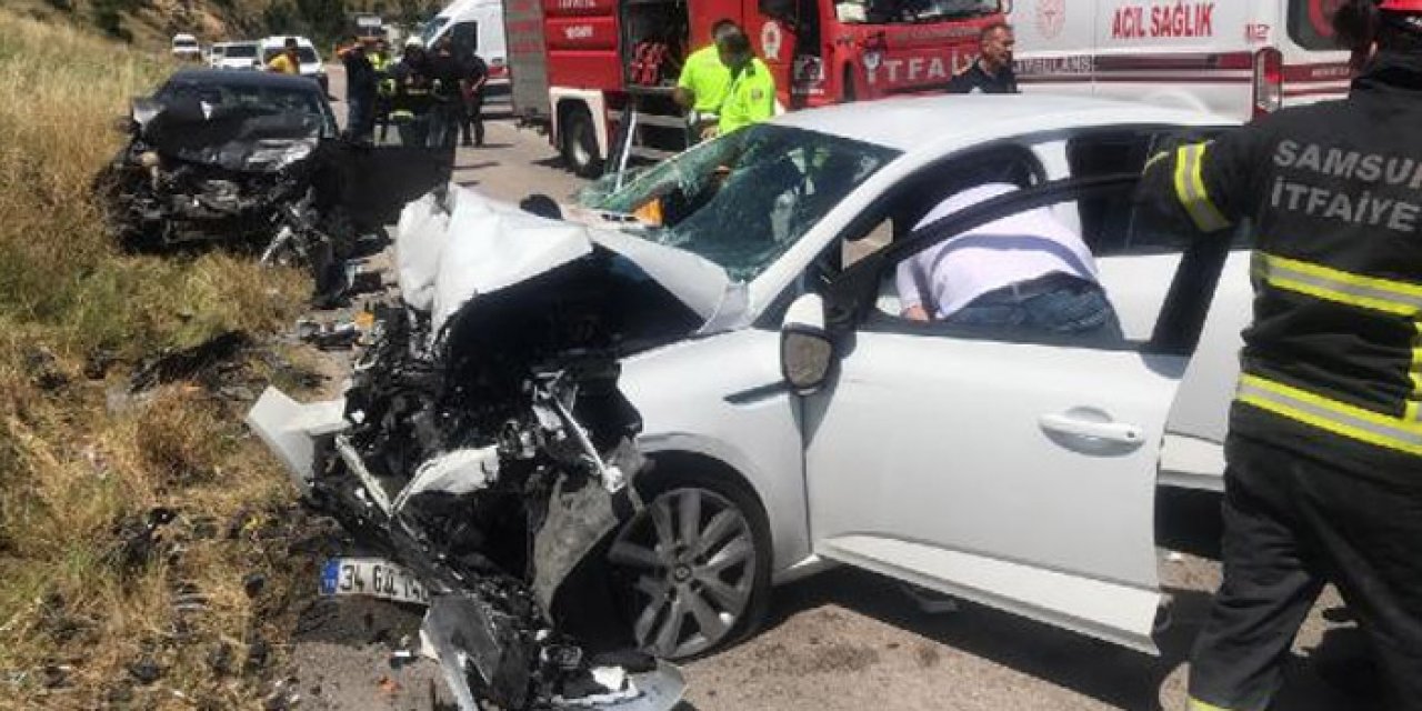 Amasya'da can pazarı: Kazada 1 ölü 5 yaralı