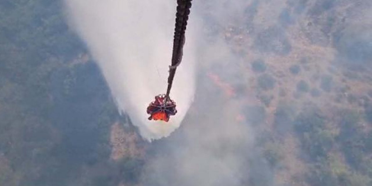 İzmir'de yangın nedeniyle 3 mahalle boşaltıldı