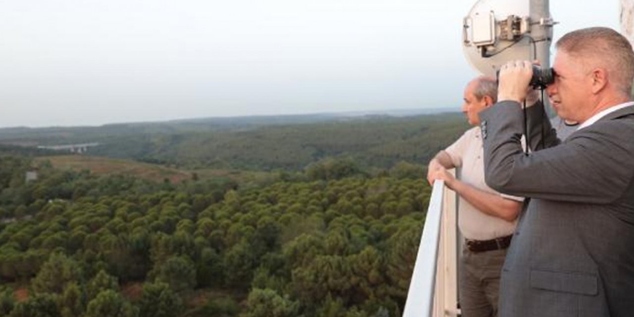 İstanbul Valisi Davut Gül yangın bölgesini inceledi