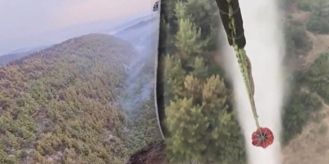 Kınık yangınında ikinci gün