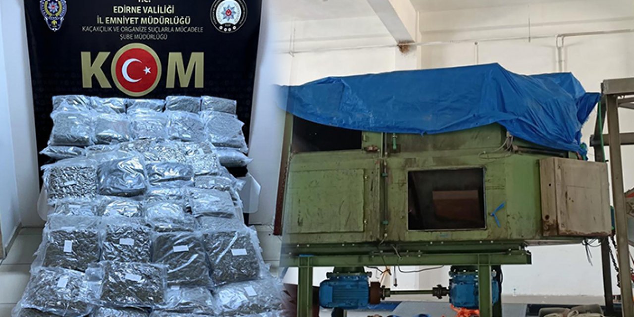 Kapıkule’de 83,5 kilo skunk ele geçirildi