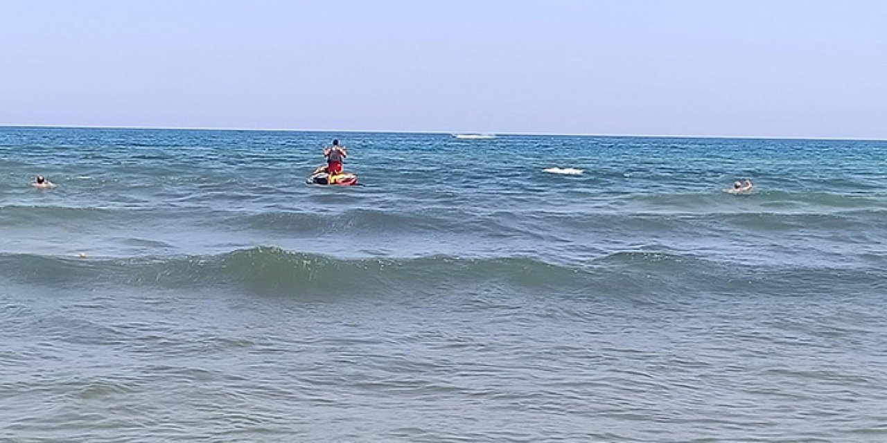 O ilçede de denize girmek yasaklandı