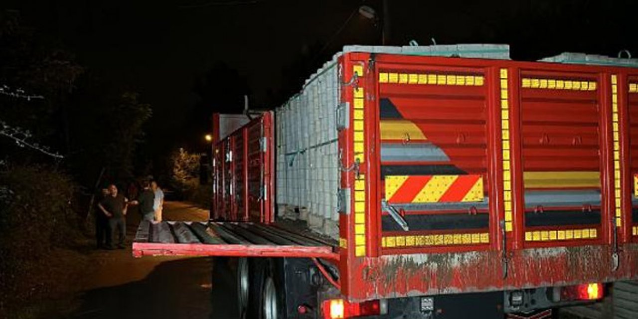 Kamyonun dorsesi çarptı: Yaşamını yitirdi