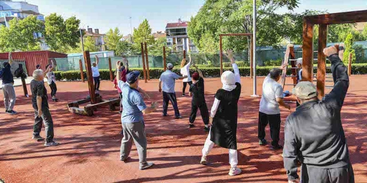 Birçok kişinin bilmediği hizmet: Ankara parklarında uzman eşliğinde ücretsiz spor!