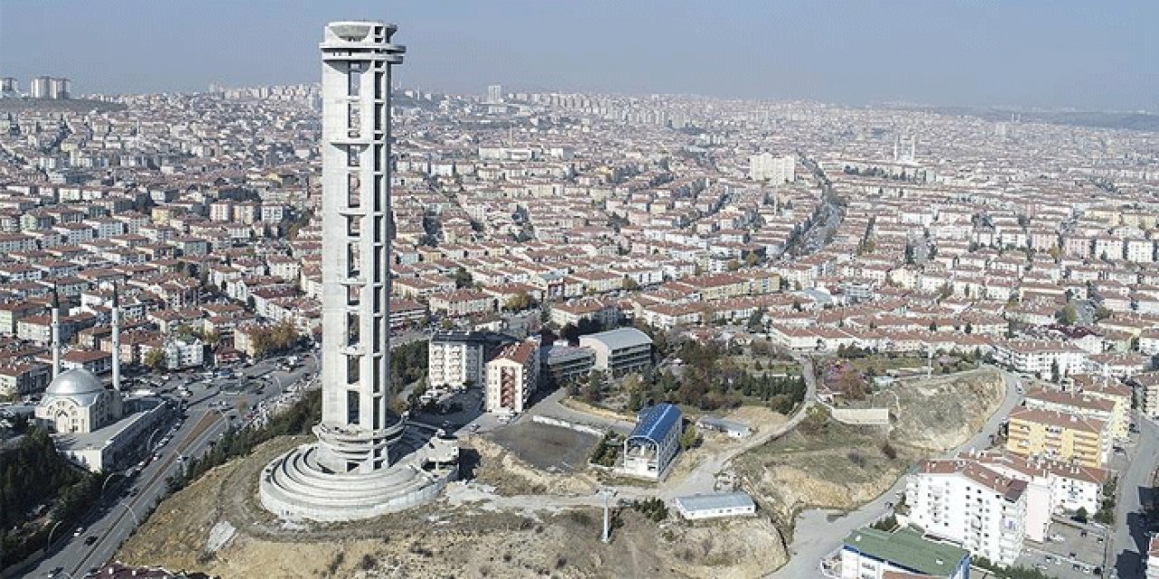 Ankara'nın sembol yapısı Cumhuriyet Kulesi'nin açılış tarihi belli oldu