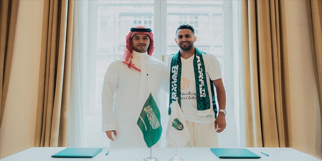 Riyad Mahrez'in yeni adresi Arabistan oldu
