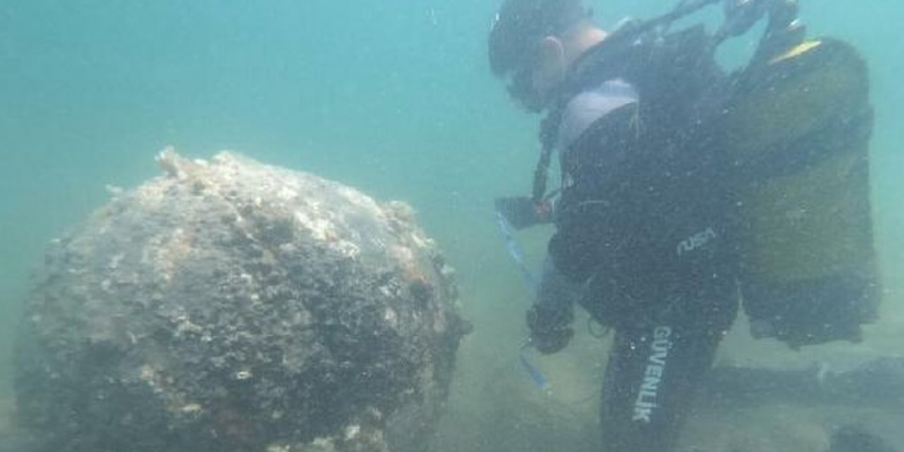 2. Dünya Savaşı'ndan kalma mayın patlatıldı