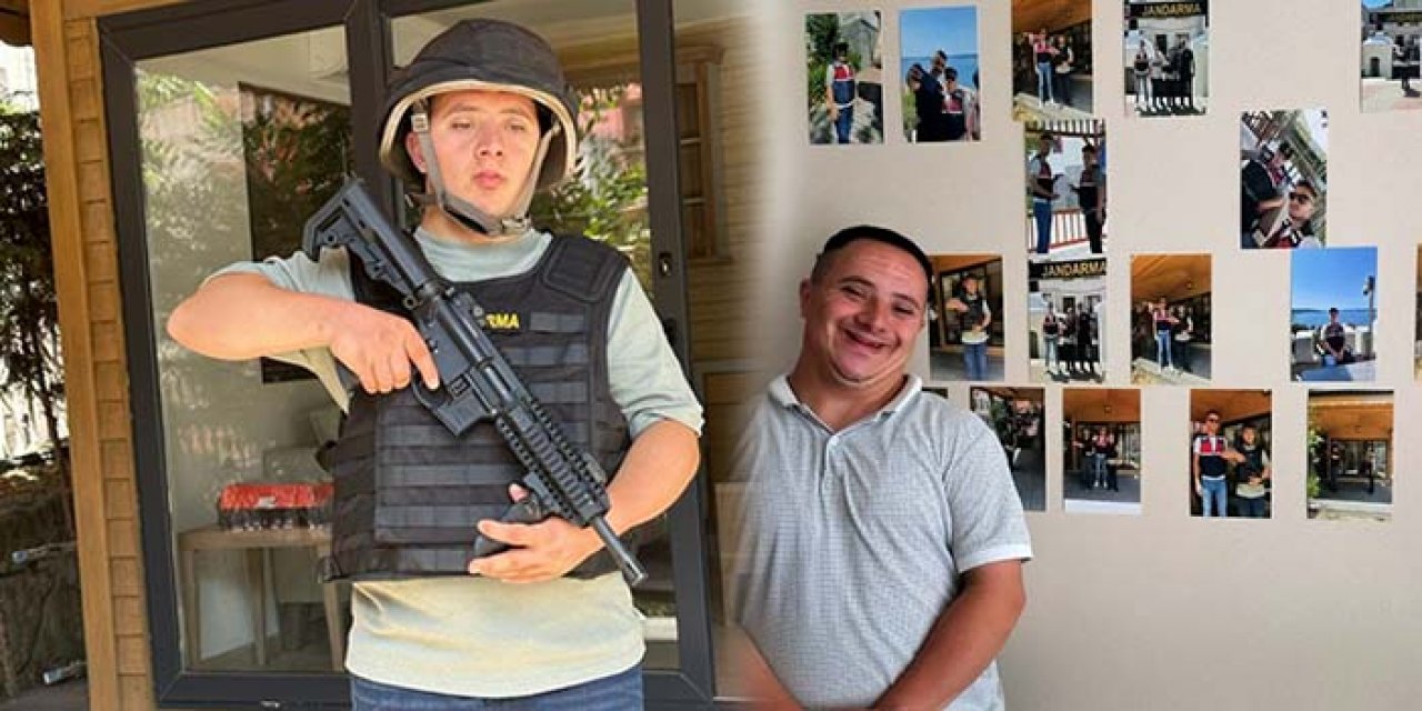 Down sendromlu Taşkın’ın hayalleri gerçek oldu