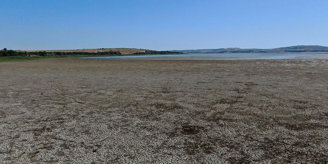 Büyükçekmece gölü alarm veriyor! Su seviyesi her eçen gün düşüyor