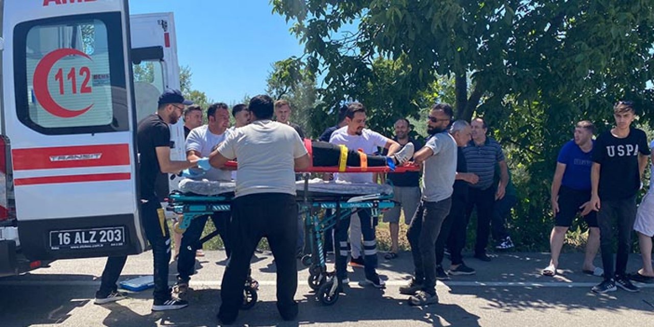 Bursa’da feci kaza! 2 ağır yaralı