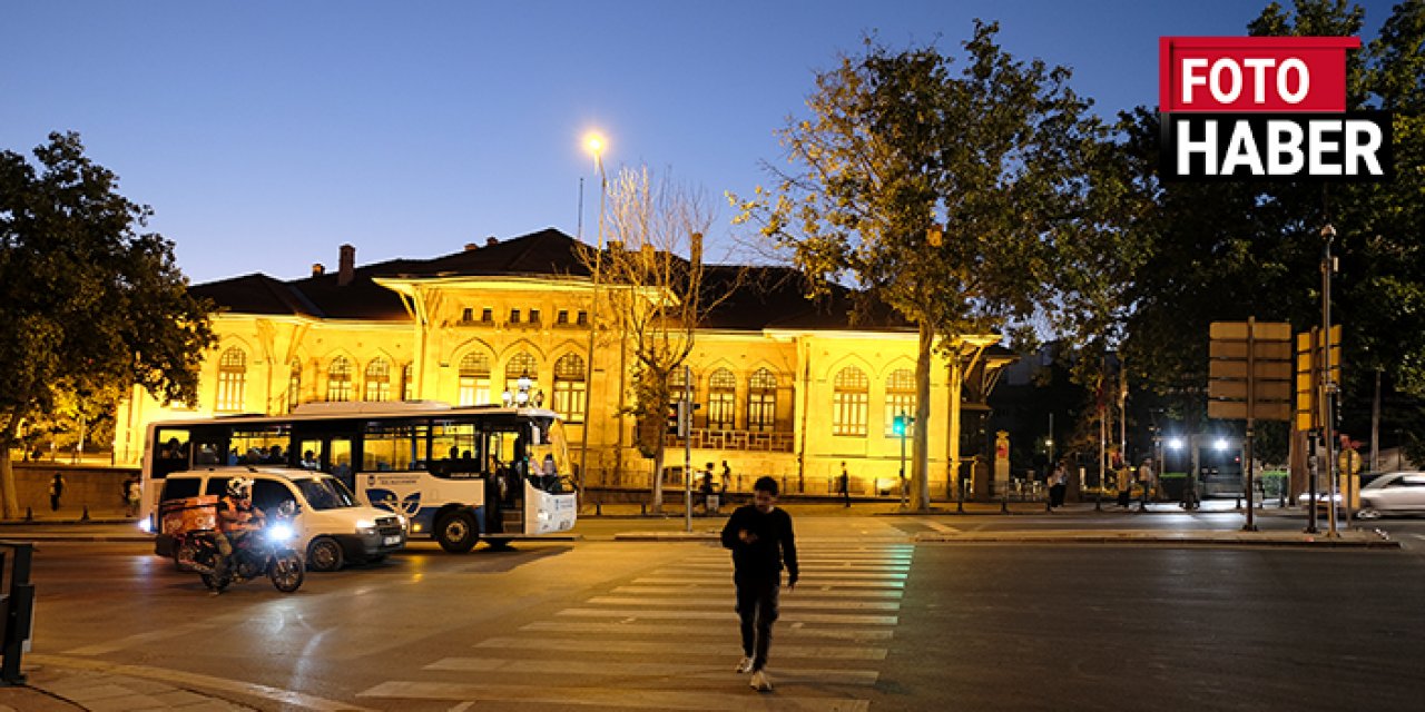 Başkentten gece manzaraları