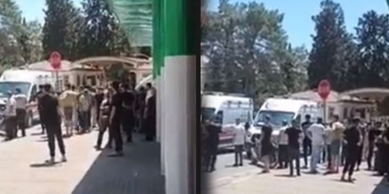 Namazın ardından silahlı kavgaya tutuştular