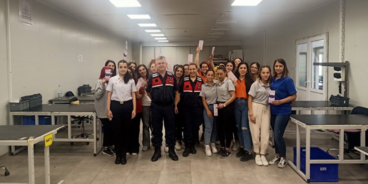 Ailenin korunması ve kadına şiddet bilgilendirilmesi yapıldı