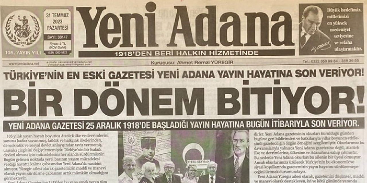 50 yıl aynı gazetede çalıştı: 105 yıllık gazeteye veda