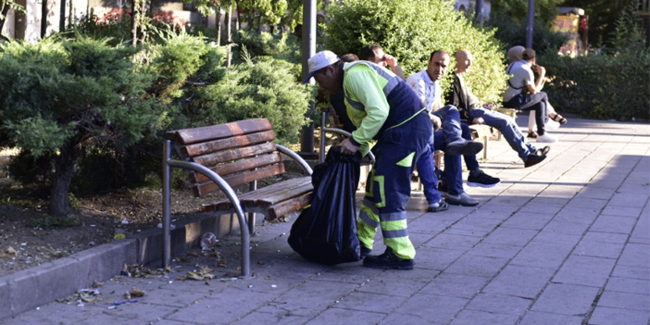 Ankara'da 450 parkta temizlik ve bakım çalışması