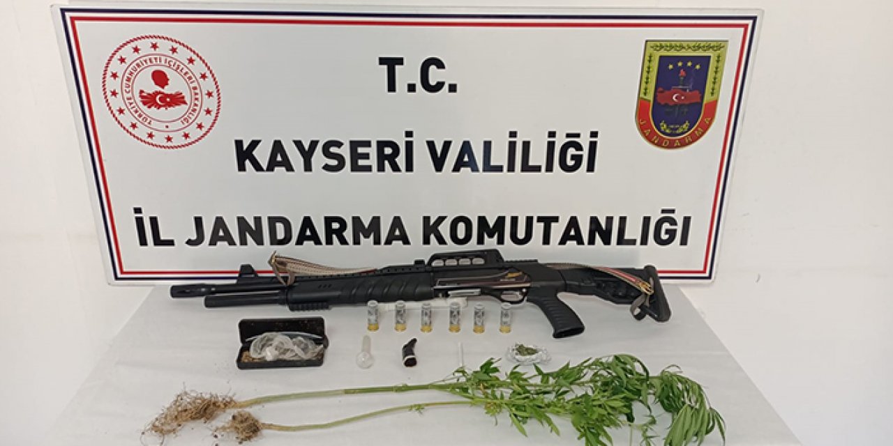 Kayseri'de uyuşturucu operasyonu: 1 gözaltı