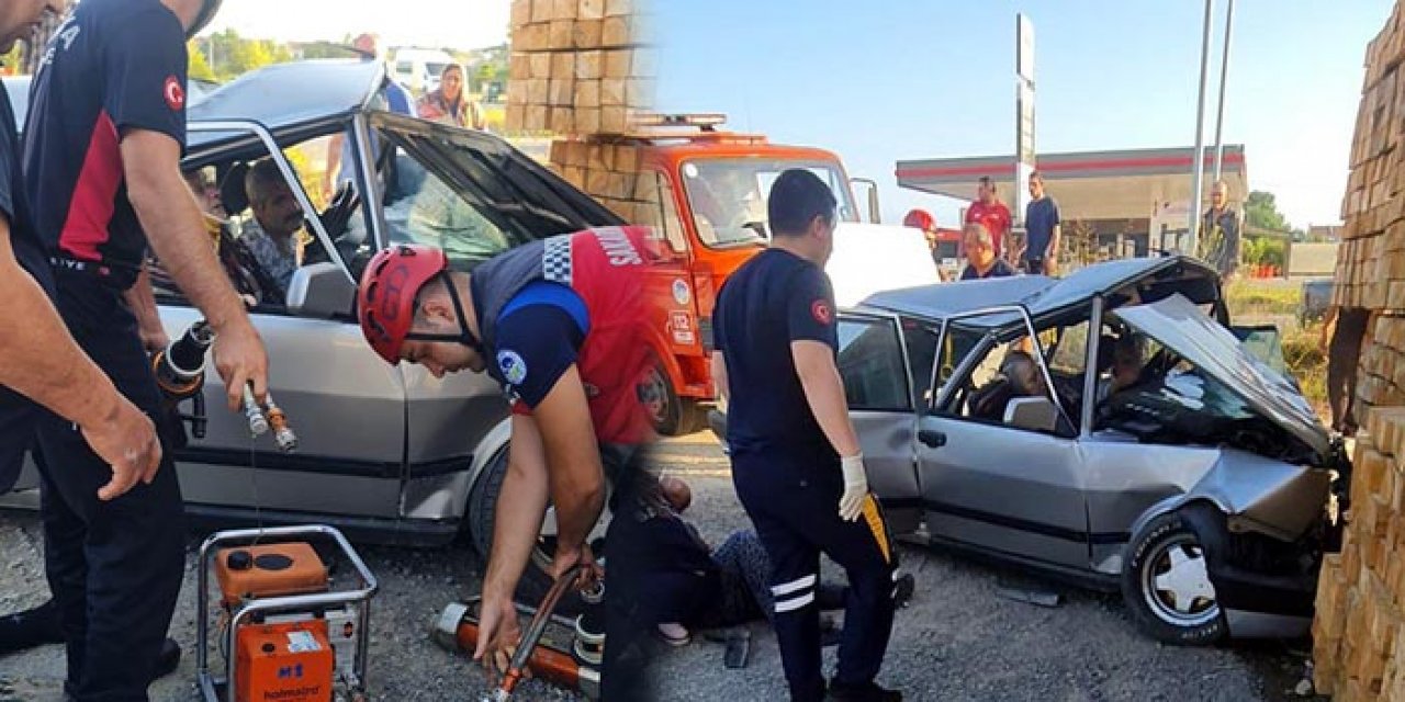 Otomobil kerestelere girdi: 5 yaralı