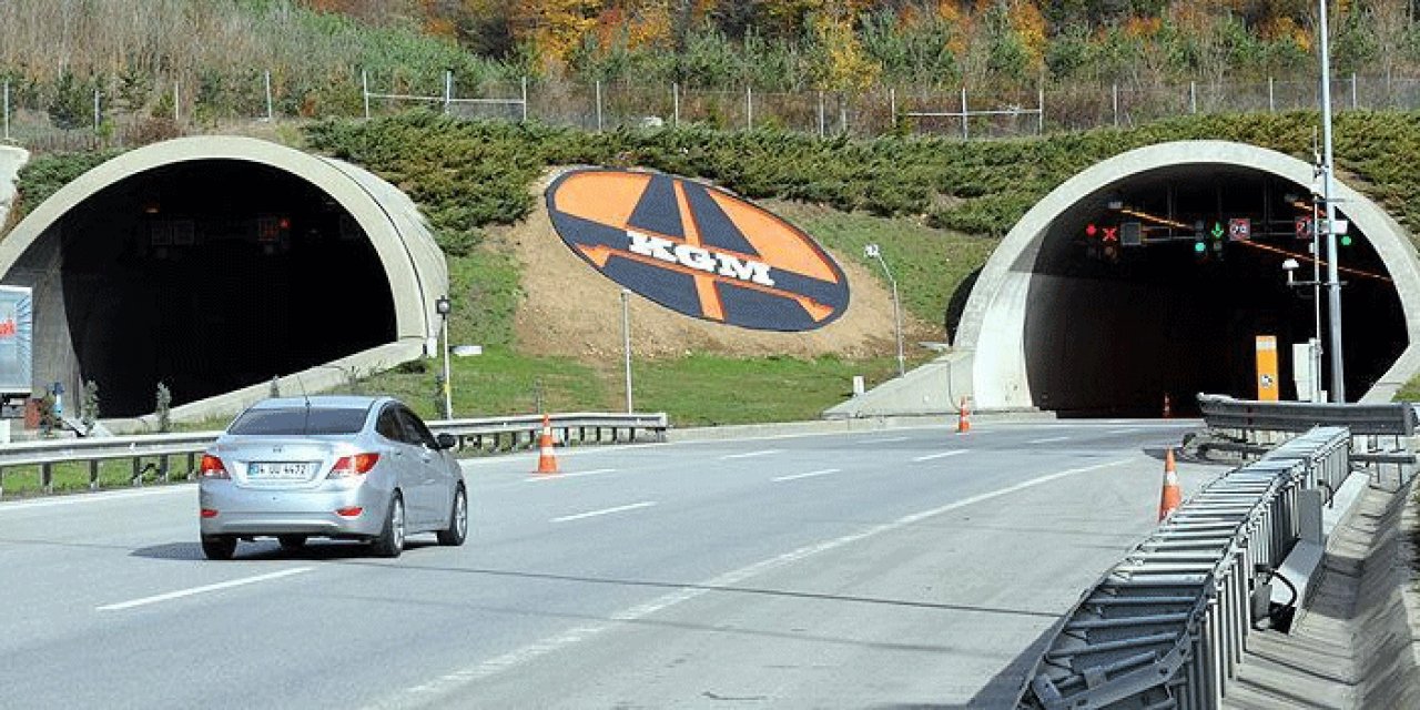 Ankara'dan İstanbul'a giderken dikkat: Bolu Dağı Tüneli'nde bakım çalışması