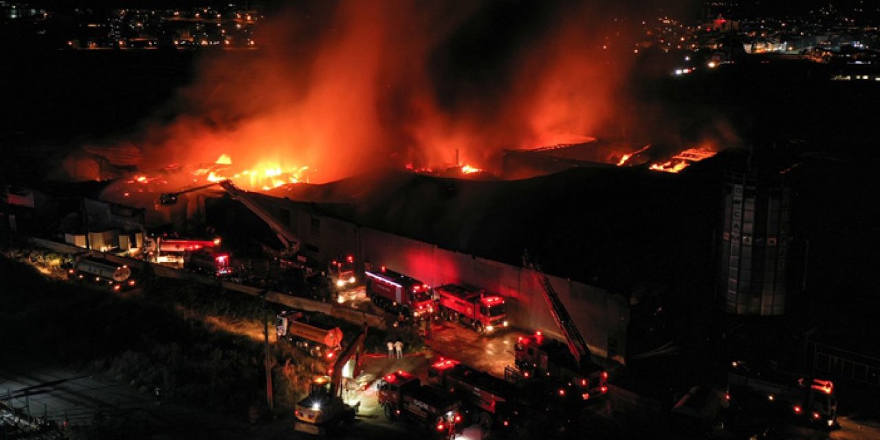 Bursa’daki yangın kontrol altında