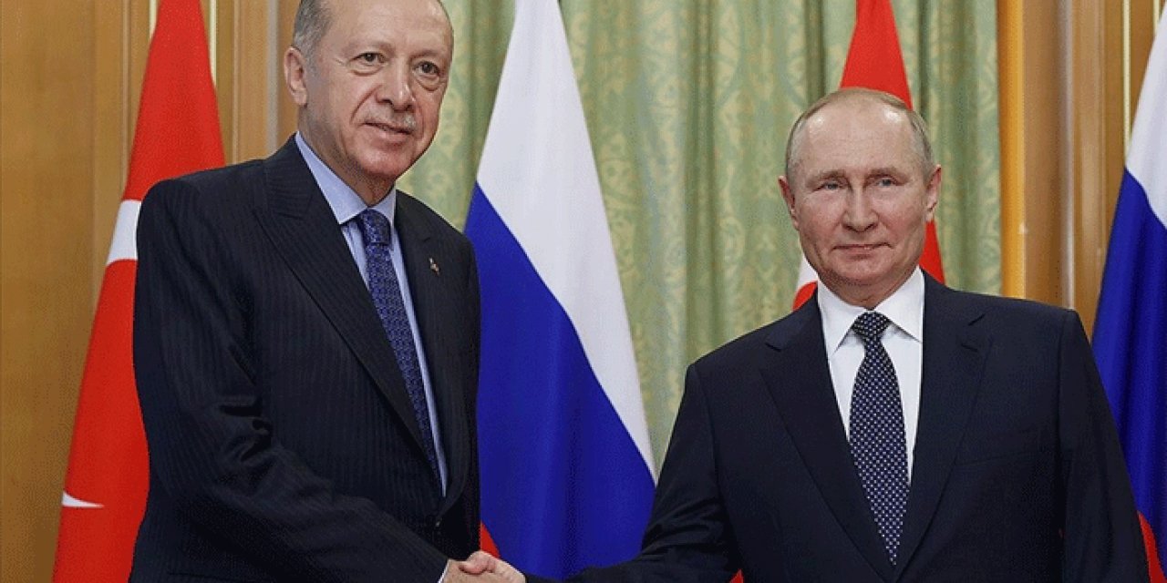 Cumhurbaşkanı Erdoğan ve Putin görüştü