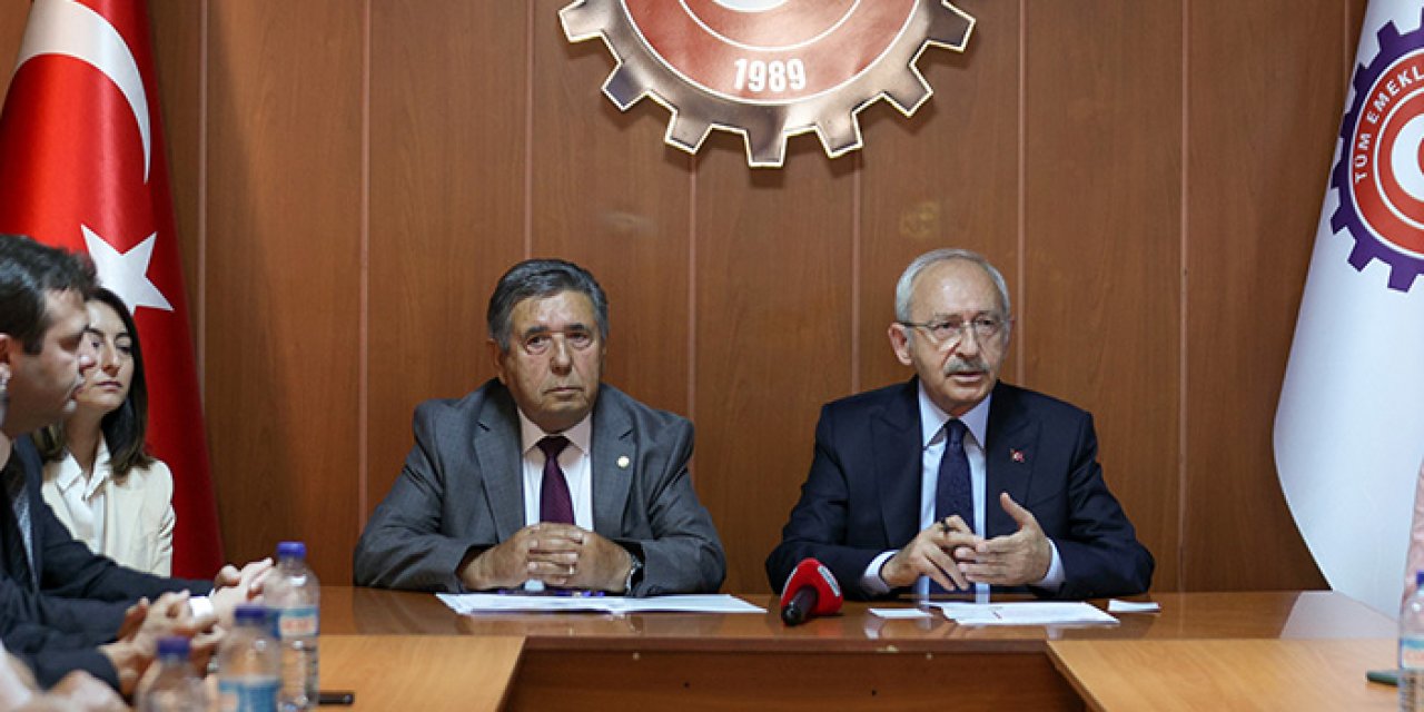 Kılıçdaroğlu emeklileri ziyaret etti