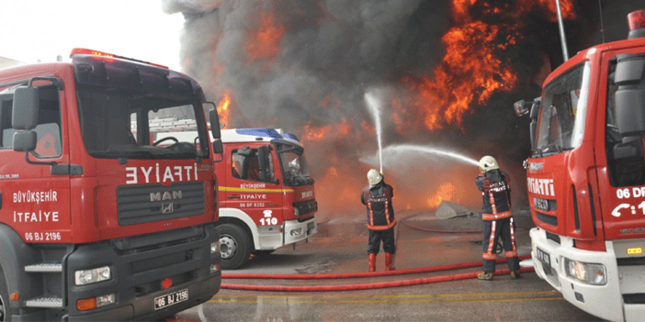 Ankara İtfaiyesi'nden kritik uyarı: Patlama ve yangınlara karşı dikkat!