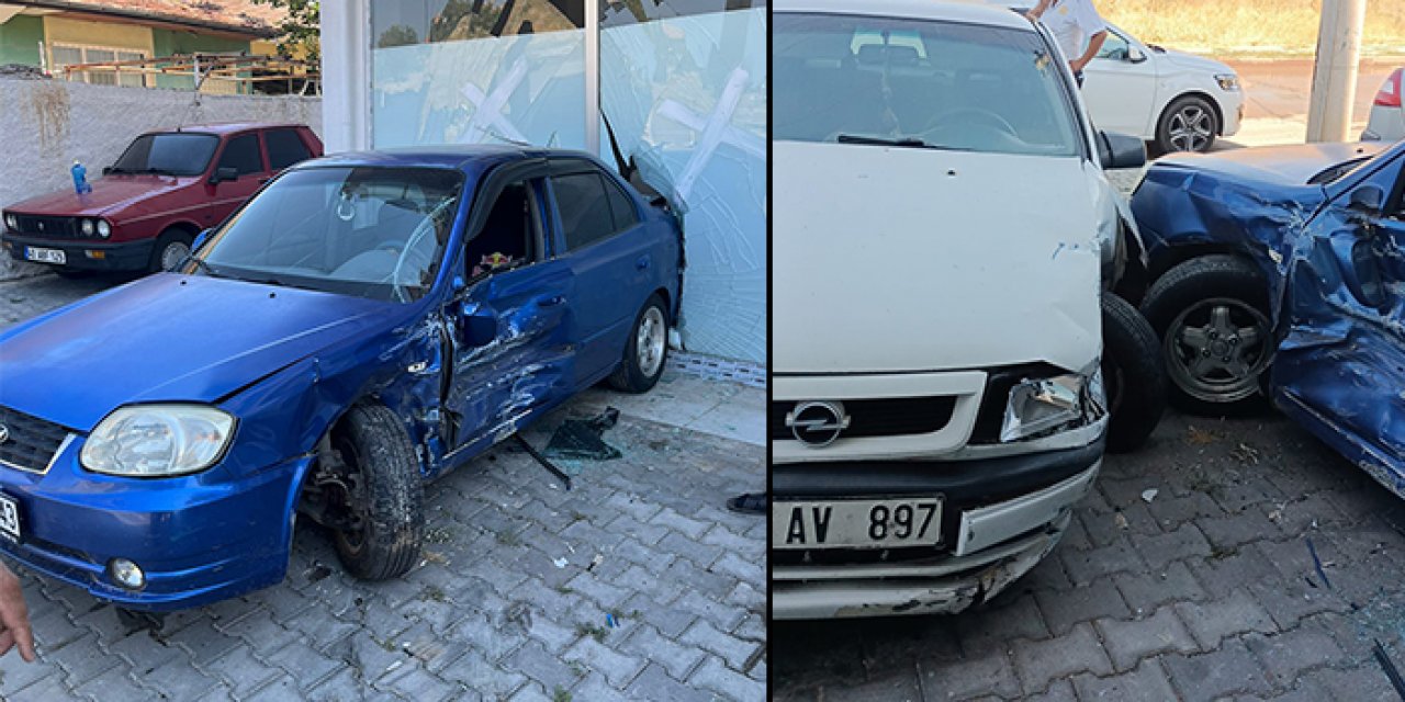 Park halindeki araçların arasına daldı: 1 yaralı