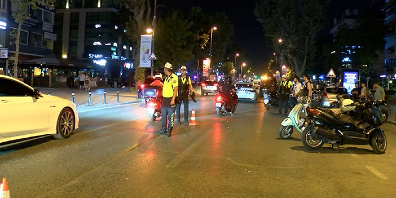 Motosikletlilere sıkı denetim: Sürücülere ceza yağdı