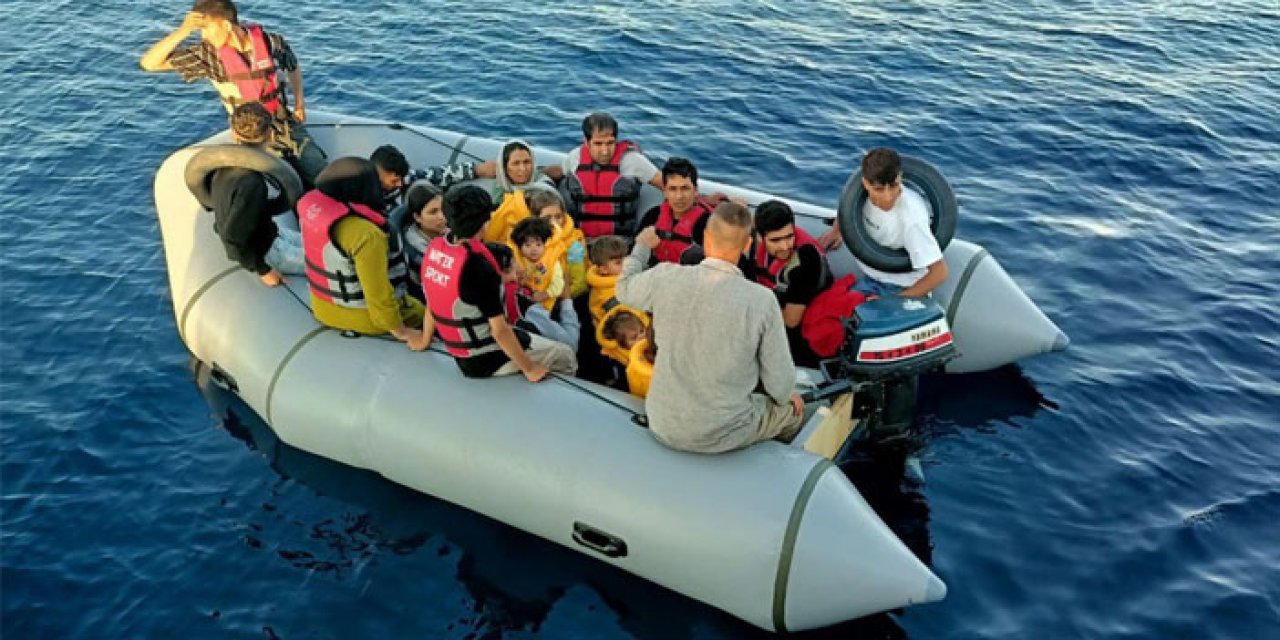 20 kaçak göçmen yakalandı