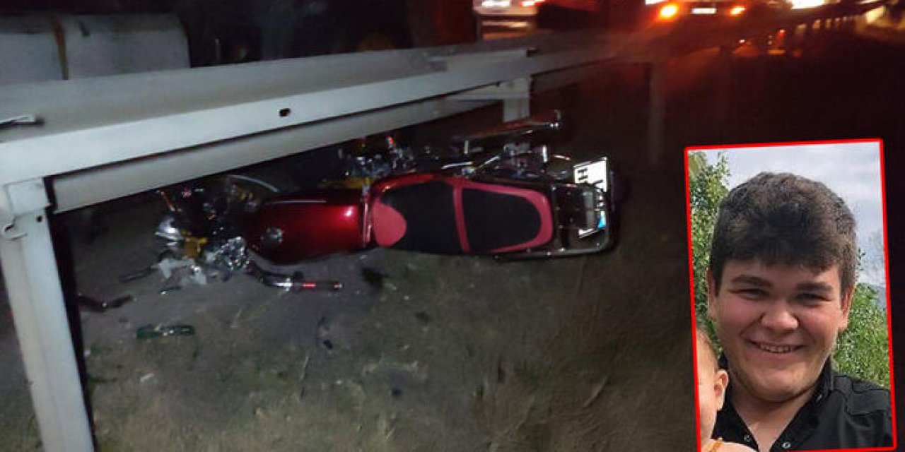 TIR'ı sollarken 2 motosiklet çarpıştı: 1 ölü 3 yaralı