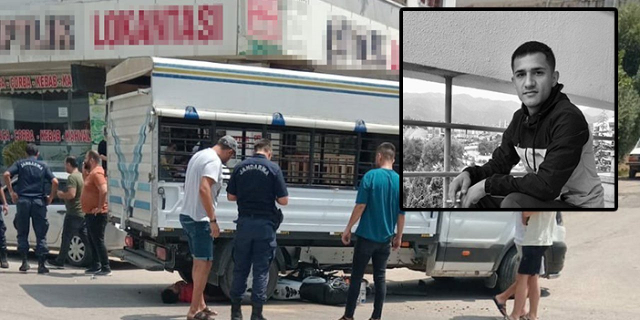 Kamyonete çarptı; yaşamını yitirdi