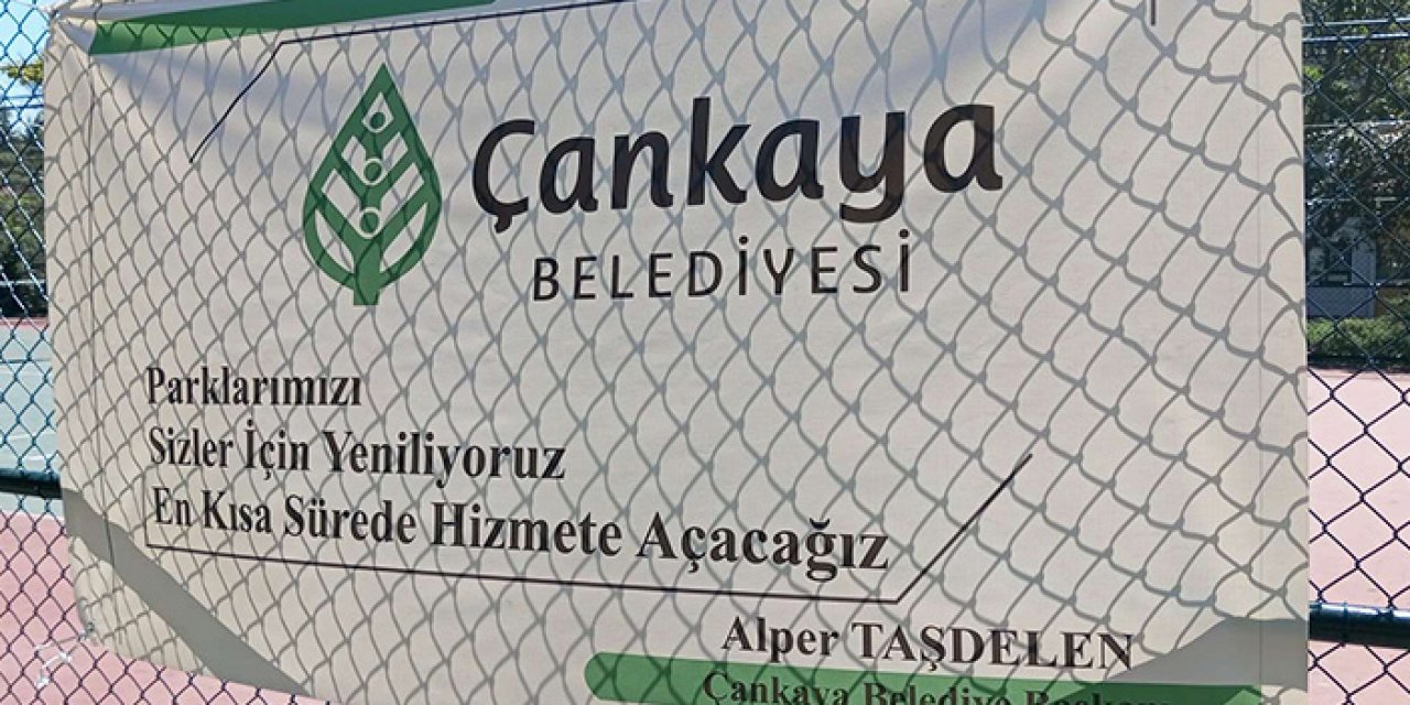 Bir haberimiz daha yankı buldu: Çankaya Belediyesi o kortu tekrar yenileyecek