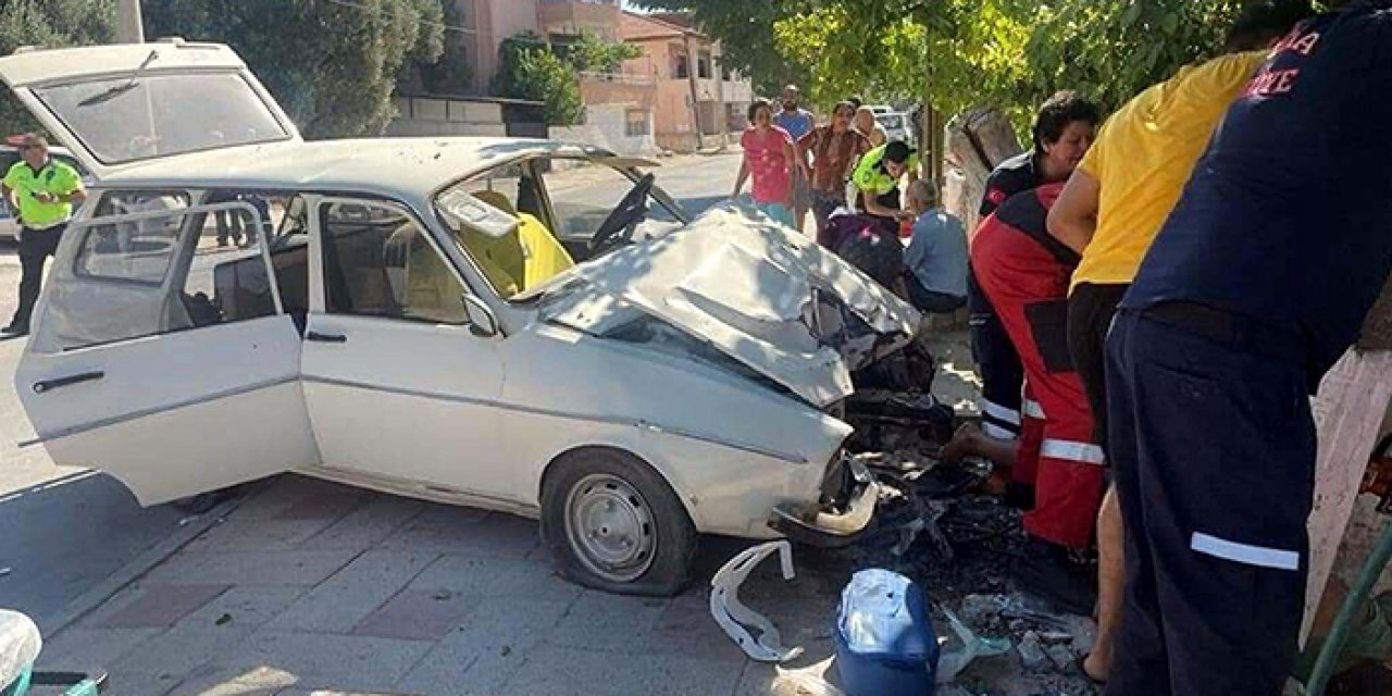 Yaya geçidinde beklerken bacağından oldu