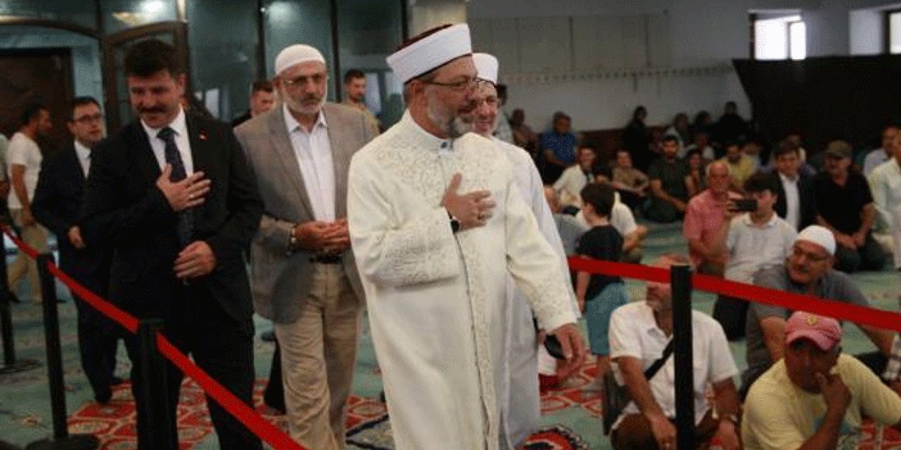 Ali Erbaş: Mesai ve ders saatlerini namaza göre düzenleyelim