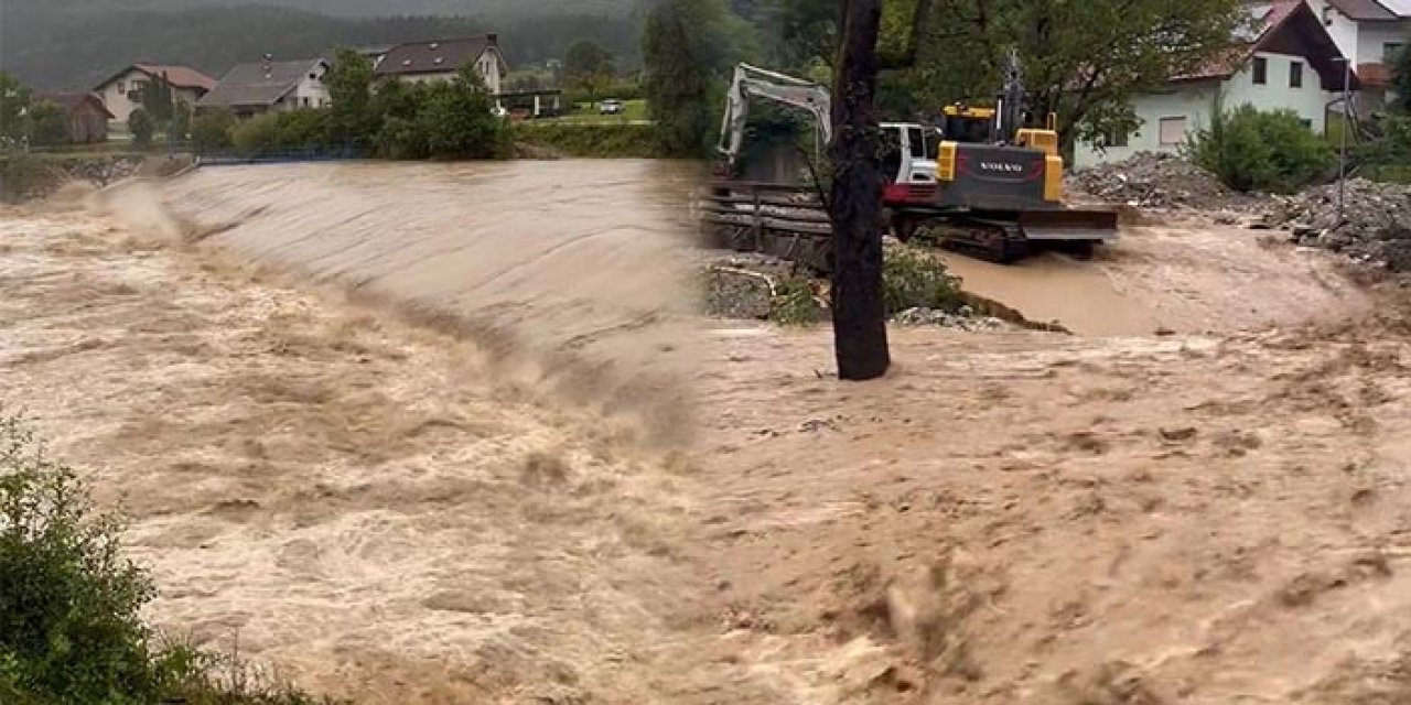 Rekor yağış sele sebep oldu