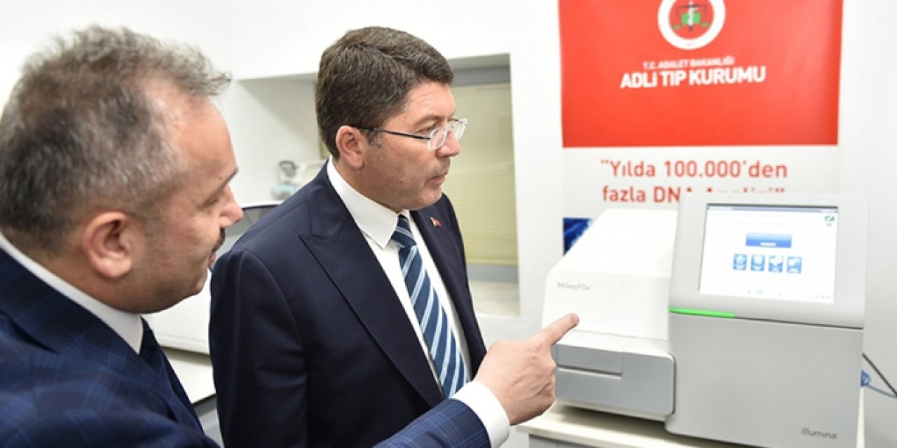 Bakan Tunç Adli Tıp Kurumu'nu ziyaret etti