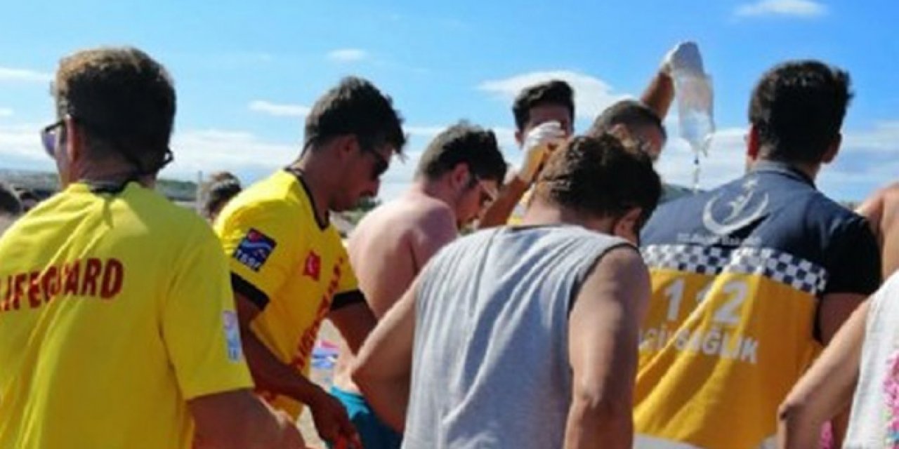 Balıkesir'de boğulmaktan son anda kurtarıldı