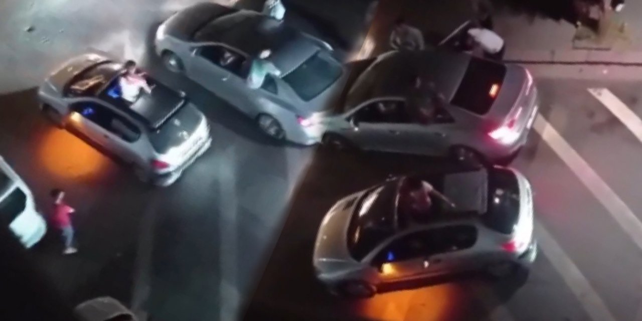 Magandalar iş başında: Asker eğlencesinde havaya ateş açtılar