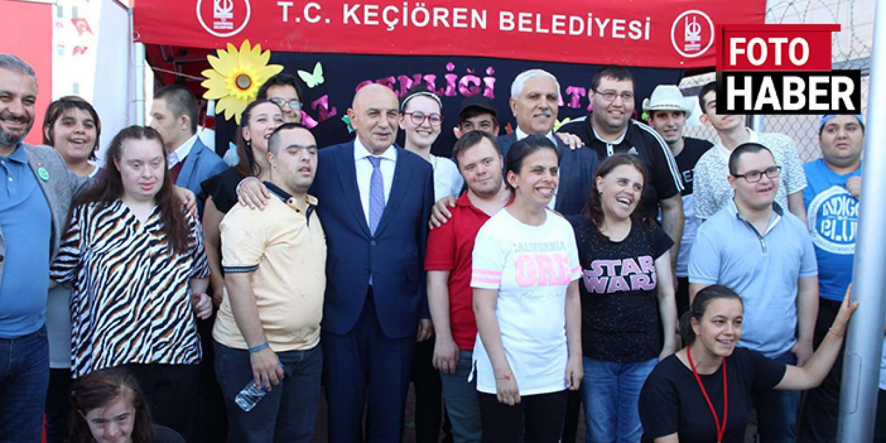 Keçiören Belediyesi’nden Engelli Bireylere Yaz Şenliği