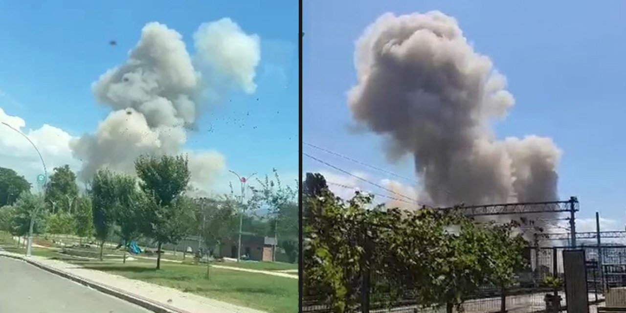 Kocaeli Derince Limanı'nda patlama