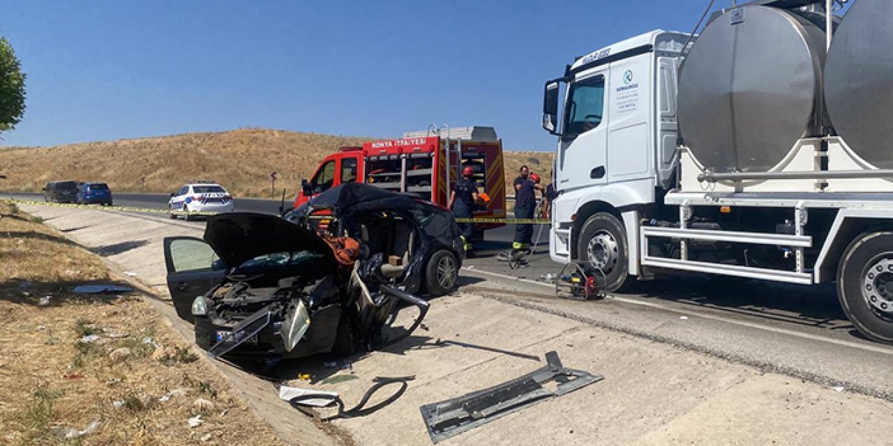 Cenaze dönüşü kaza yaptılar: 1 öldü 3 yaralı