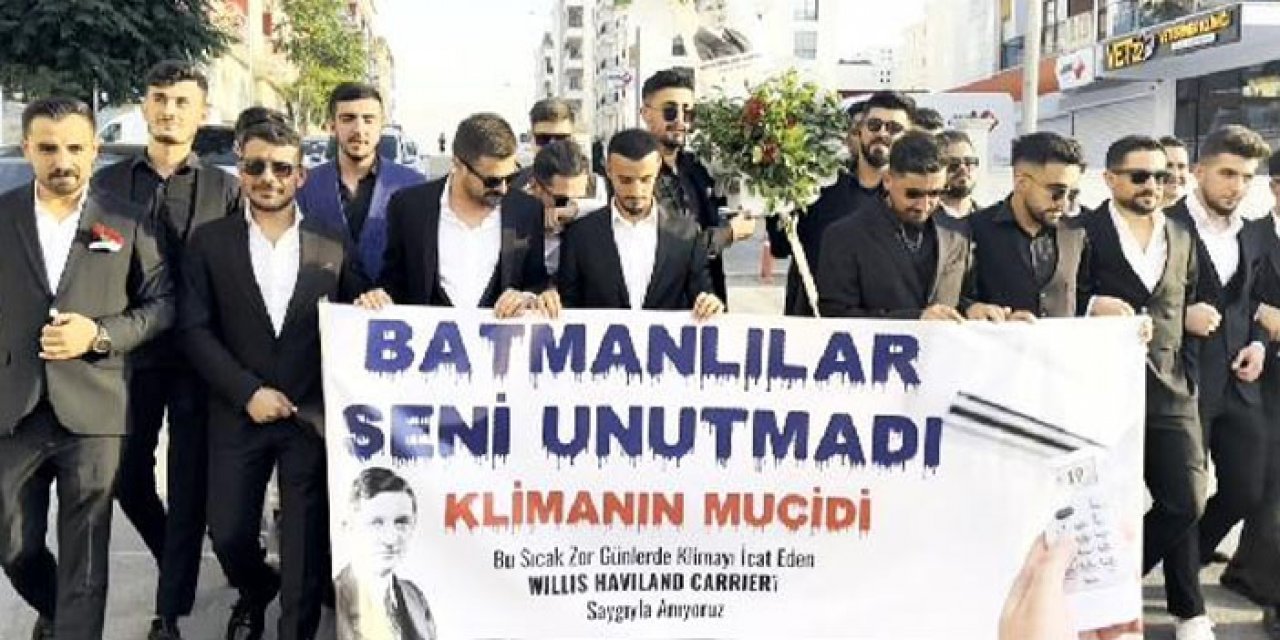 Sıcaklık 40 dereceyi geçti: Batman’da klimanın mucidi anıldı