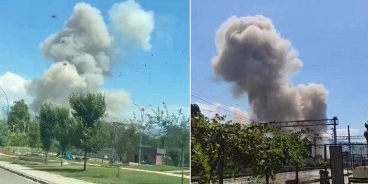 'Patlamada 12 kişi etkilenmiş olup, 3'ü entübe durumdadır'