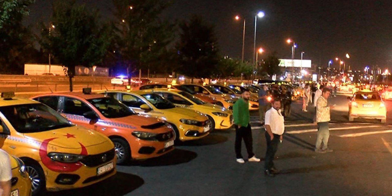 İstanbul’da taksiciler isyana geçti: Artan maliyetler yüzünden zam eylemi