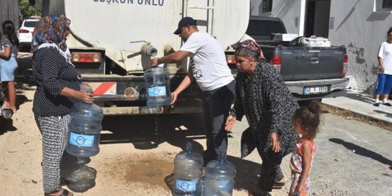 Susuzlukla mücadele: Mahalleli çözüm bekliyor