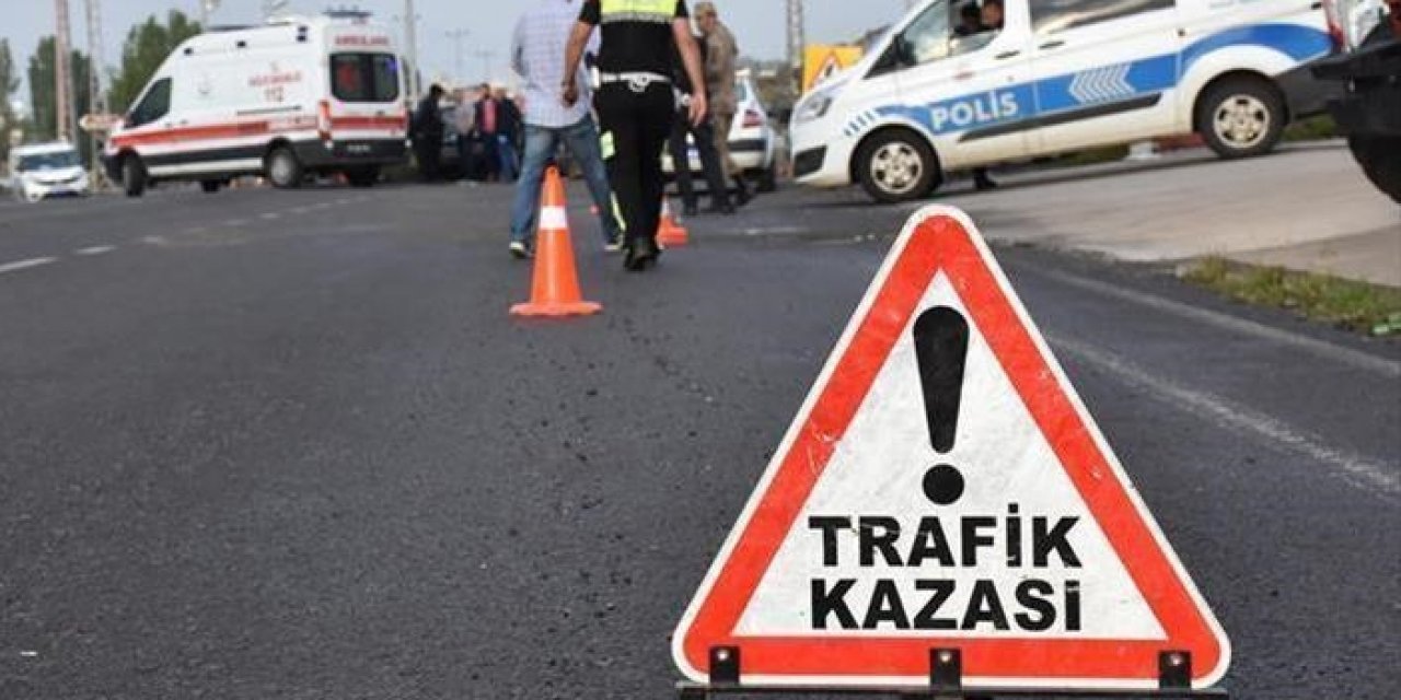 Dehşet verici kazada motosikletli öldü