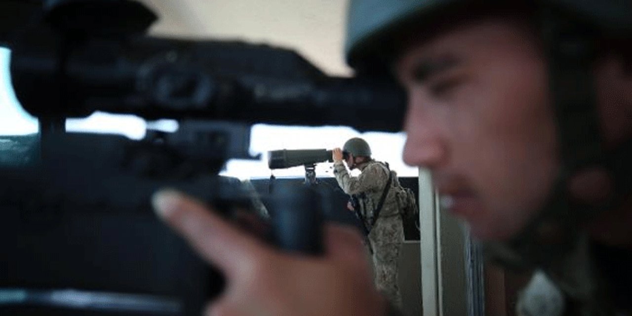 Suriye sınırında 5 kişi yakalandı